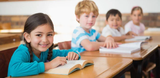 schoolchildren crop